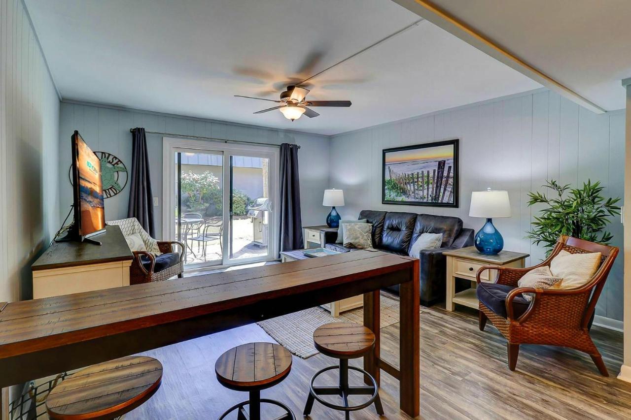Ocean Villas Deluxe - Oceanfront Villa - Steps To Beach - Great Location - Heated Pool April Hilton Head Island Eksteriør billede