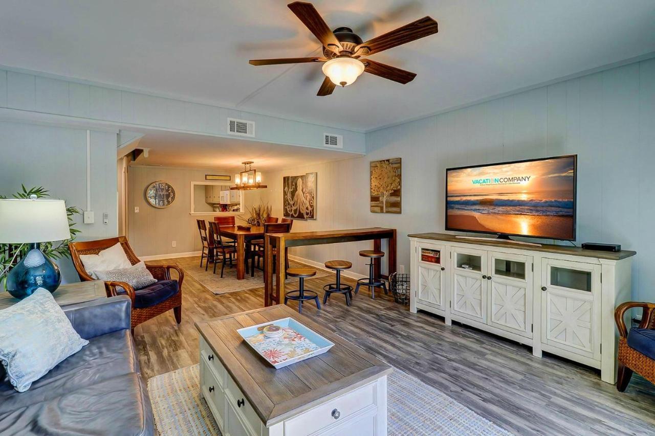 Ocean Villas Deluxe - Oceanfront Villa - Steps To Beach - Great Location - Heated Pool April Hilton Head Island Eksteriør billede