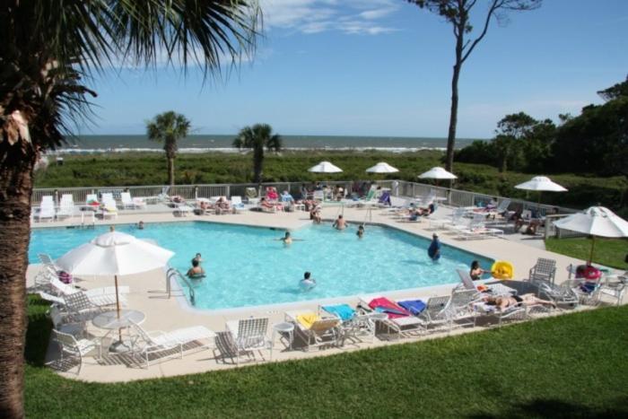 Ocean Villas Deluxe - Oceanfront Villa - Steps To Beach - Great Location - Heated Pool April Hilton Head Island Eksteriør billede